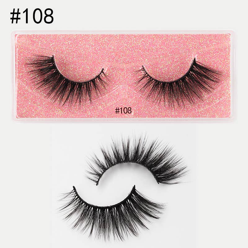 wandf - Wholesale False/Fake Eyelashes - Full Strip Eyelashes 3D Bushy Eyelashes Fake Eyelashes8
