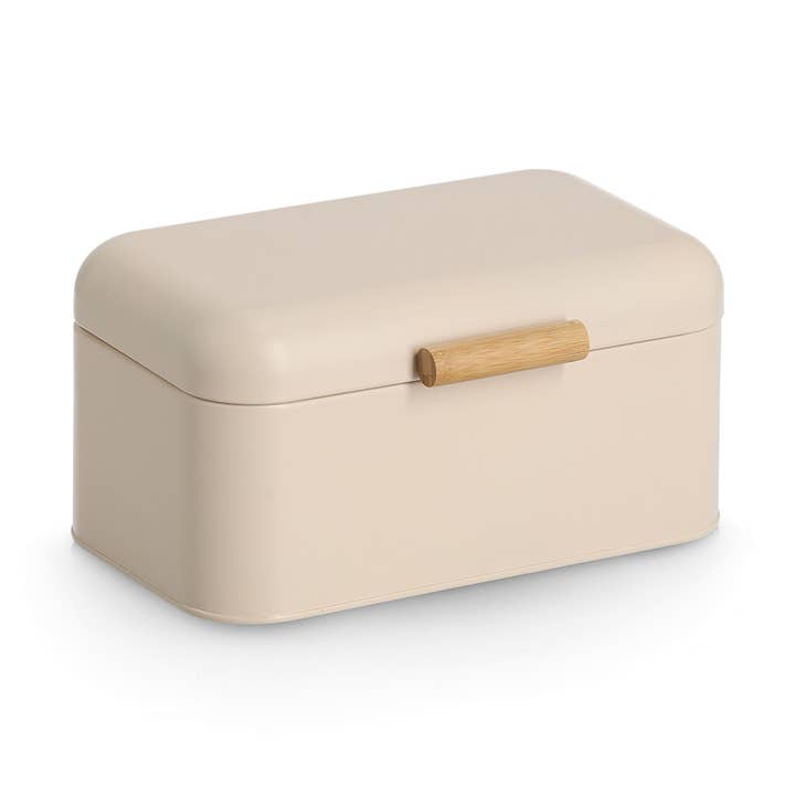 Brotkasten, Metall/Bambus *groß* für den Großhandel von Zeller Present