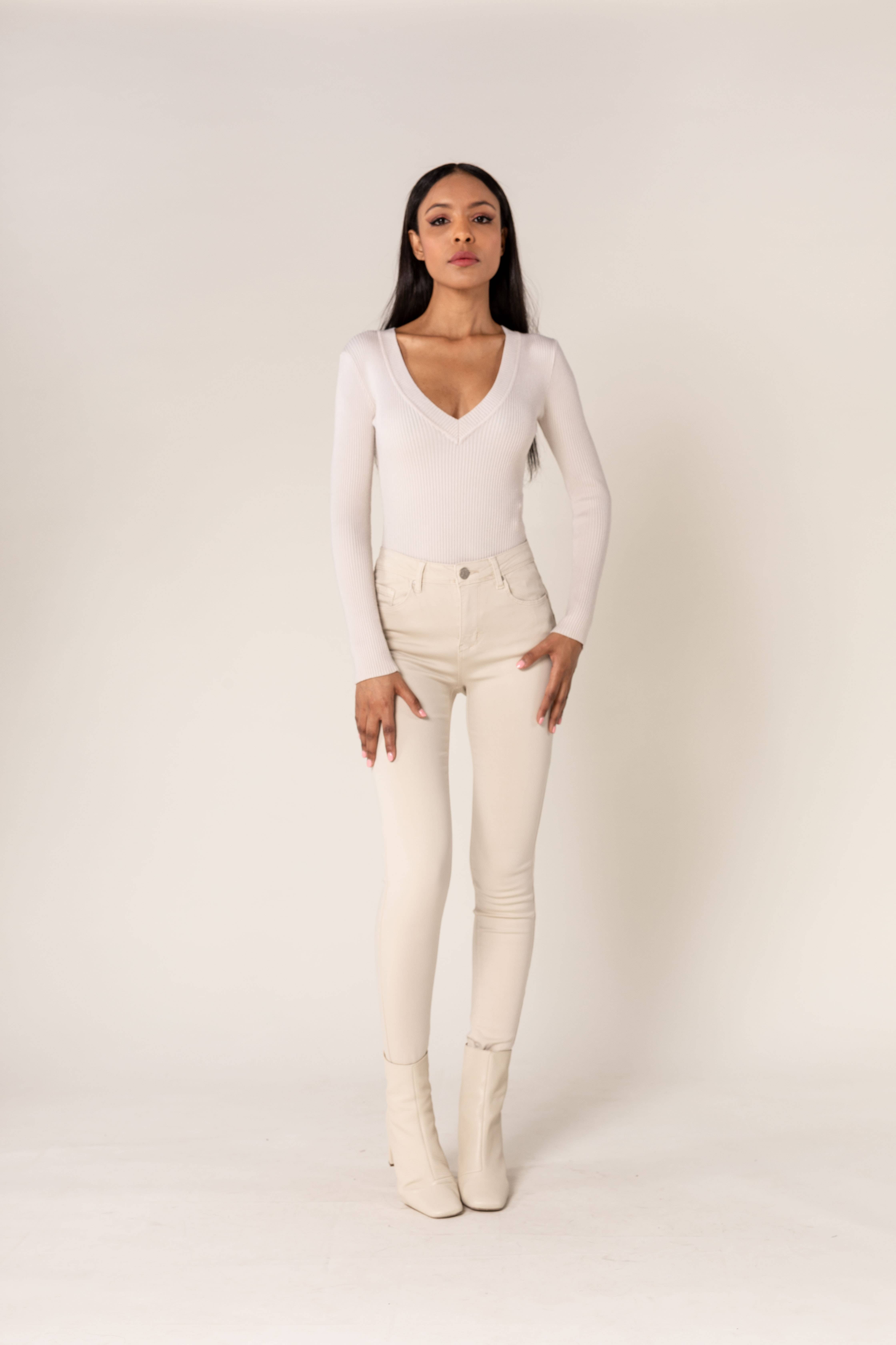 Nina Carter - Wholesale Jeans - Women's - Skinny Push Up Comfortable High Waist Super Stretch P10644