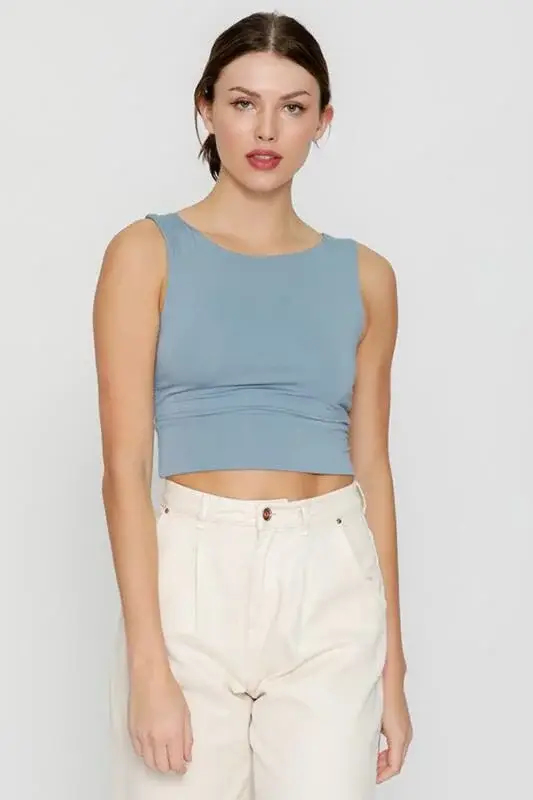 Final Touch - Wholesale Tank Top - Women's - Rayon Modal Fitted Tank Top - T168606