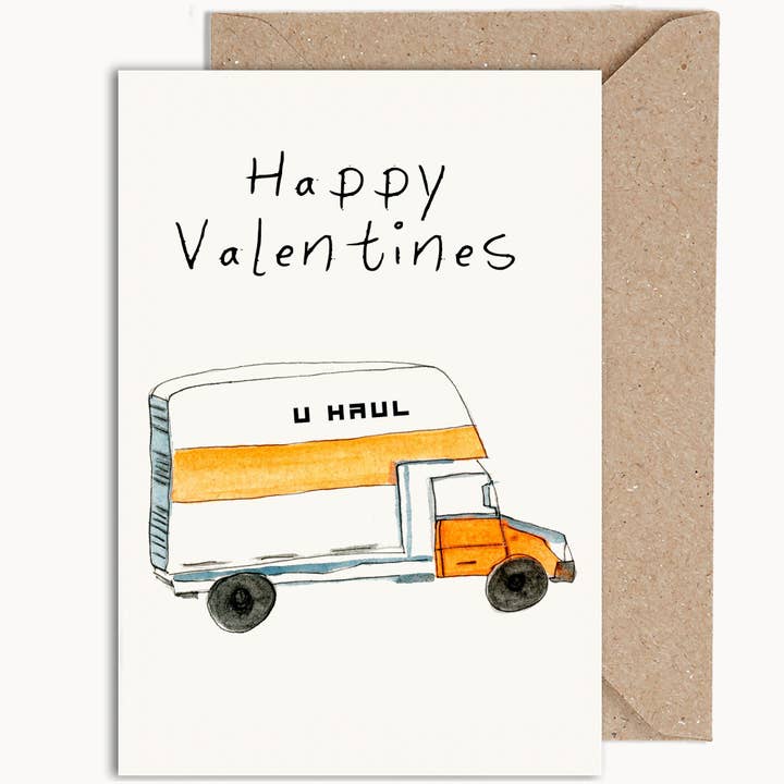Joyeux Saint-Valentin U Haul pour la vente par WeirdWatercolours
