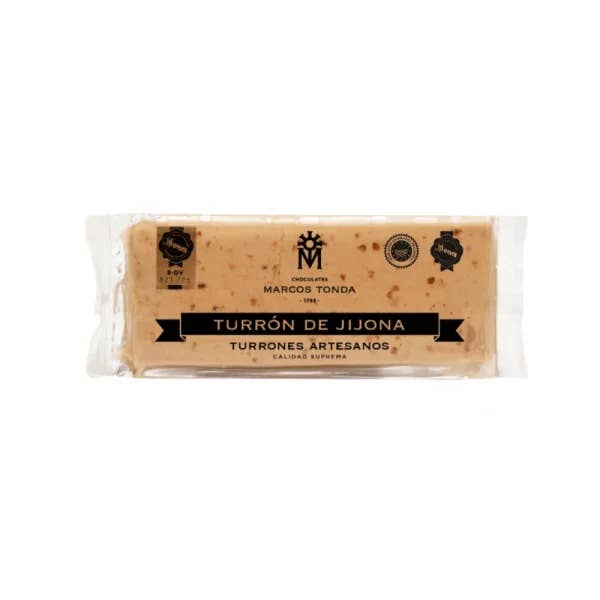 Turrón Origin Jijona Suprema Rilsan 300g for wholesale by Chocolates Marcos Tonda