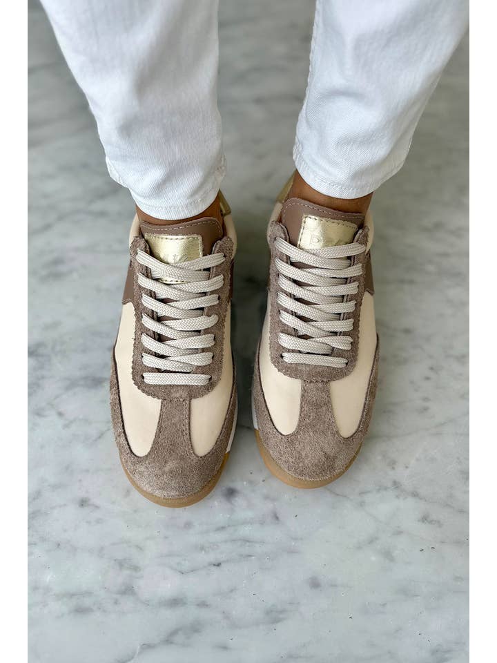 PMK SHOES - Wholesale Lifestyle Sneakers - Women's - Poema - Mink - Handmade Cow Leather Sneakers2