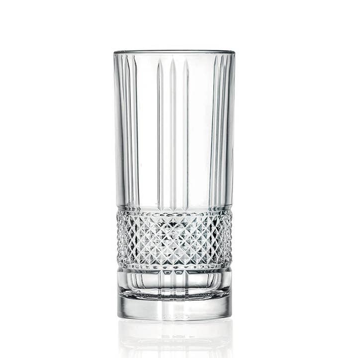 Barski - Wholesale Cocktail/Liquor Glass - Brilliante Hiball, 12.5 oz. Set of 61