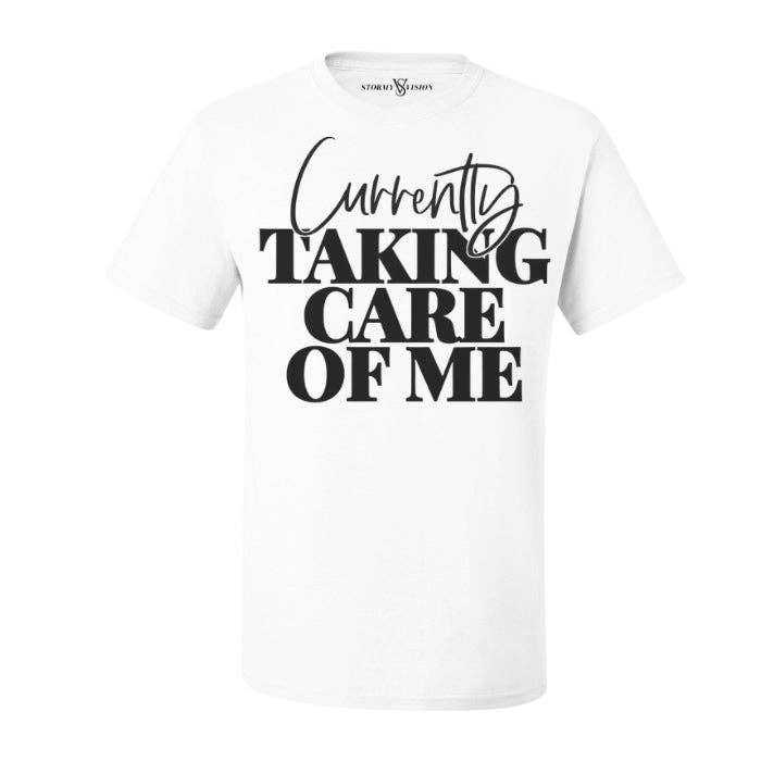 Stormy Vision - Wholesale Shirt - Women's - Currently Taking Care Of Me T-Shirt | Mental Health Apparel5