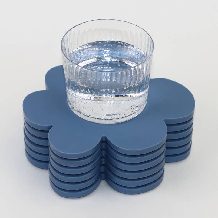 Sous-verre en ardoise mate pour la vente par Vahz Studio