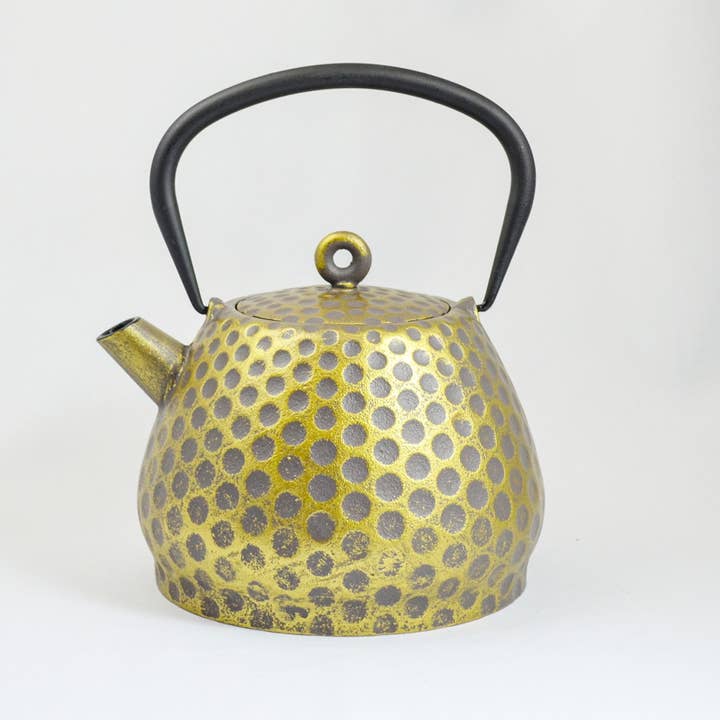 Ja-Unendlich - Wholesale Tea Pot - Gulu cast iron teapot, 1.5l grey-gold