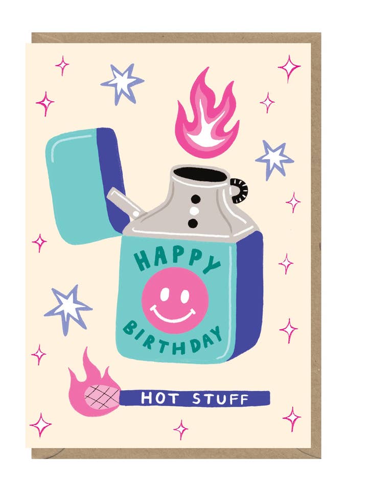 QUACK11 Heiße Sachen Geburtstagskarte für den Großhandel von Earlybird Designs