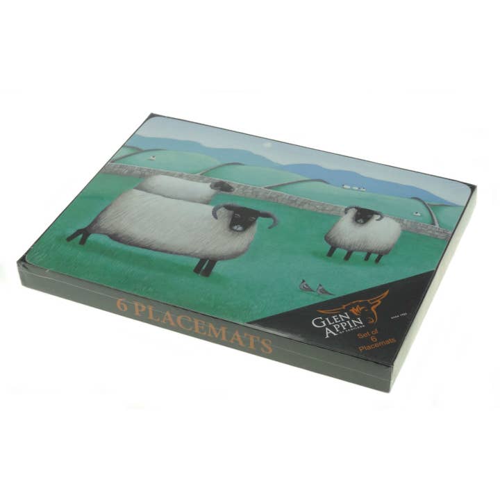 Sheep Place Mats - Set of 6 for wholesale by Glen Appin Of Scotland