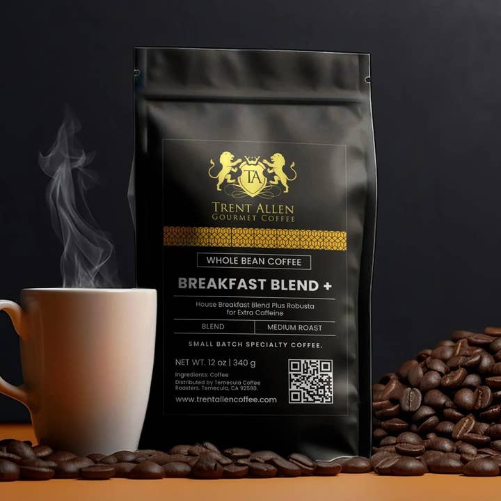 Breakfast Blend Plus voor wholesale door Trent Allen Gourmet Coffee