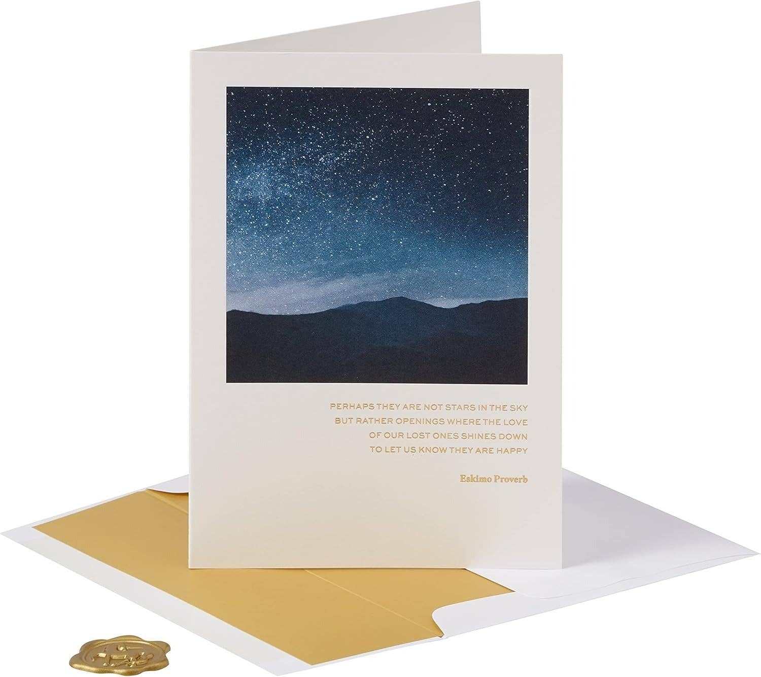 NIQUEA.D - Wholesale Sympathy Card - Night Sky Sympathy Card1