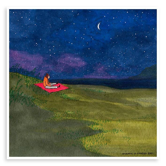 Amanda Oleander - Wholesale Art Print - Slow Down0