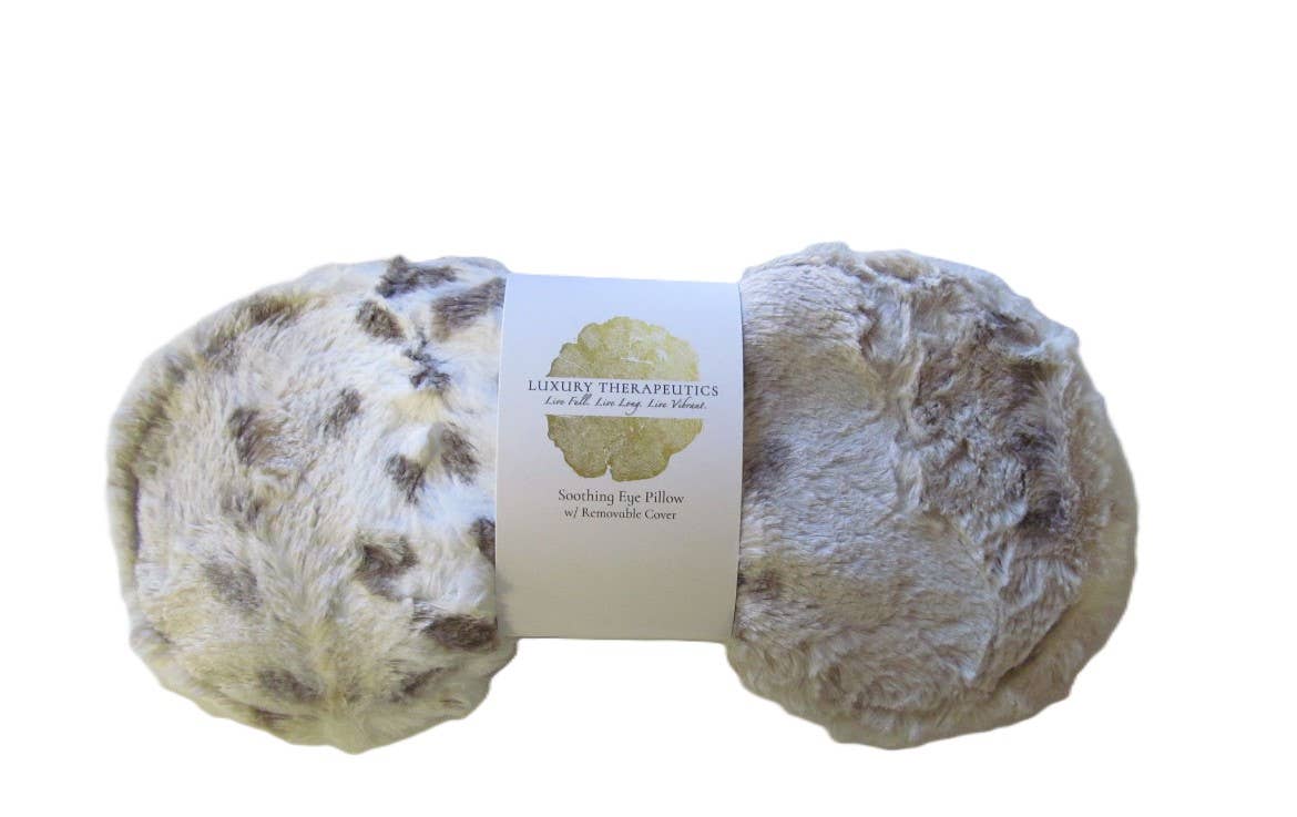 Luxury Therapeutics - Venta al por mayor Cojín de spa/terapia - Almohada relajante para ojos con funda extraíble de piel sintética del círculo polar ártico1