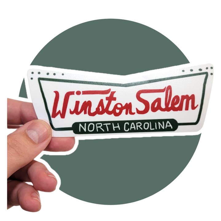 Kreamy Winston-Salem Sticker for wholesale by @thatblondegirlvikki