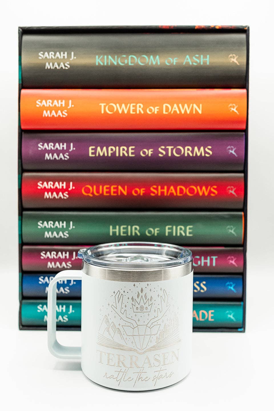 zoo&roo - Wholesale Insulated Mug/Tumbler - Terrasen engraved mug | Throne of Glass officially licensed1