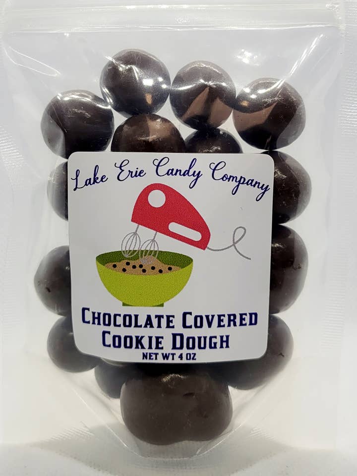 Chocolate Covered Cookie Dough for wholesale by Lake Erie Candy Company