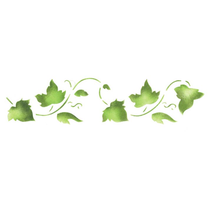 Small Ivy Pattern Wall Stencil for wholesale by Designer Stencils
