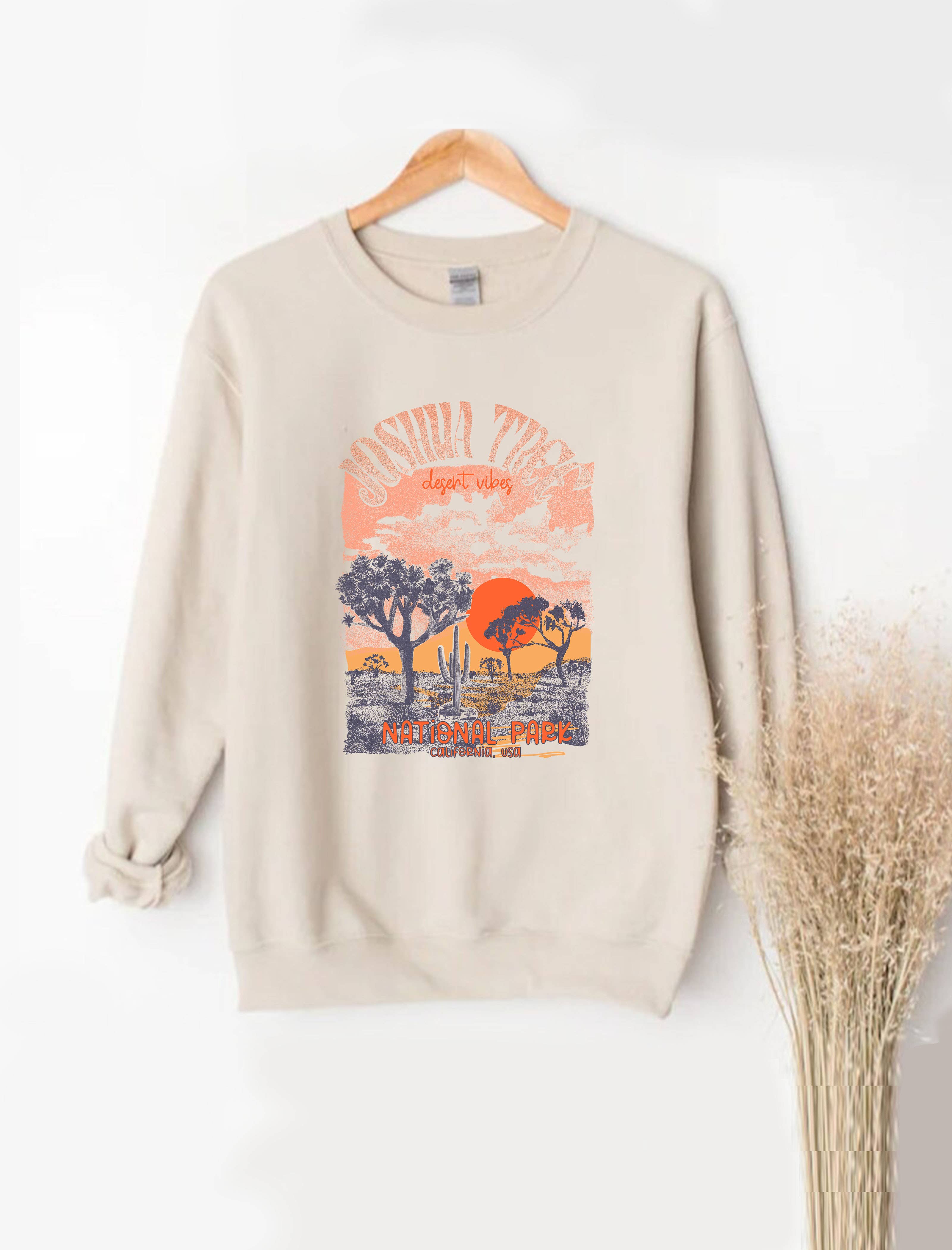 PINK NABI - Wholesale Graphic Sweatshirt - Women's - Graphic sweatshirt - Joshua tree Desert vibes3