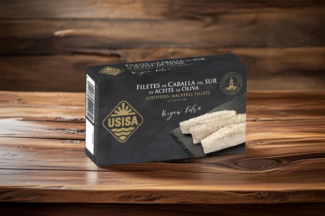 Unión Salazonera Isleña - Wholesale Tinned Fish - USISA- SOUTHERN MACKEREL FILLETS IN EXTRA VIRGIN OLIVE OIL2