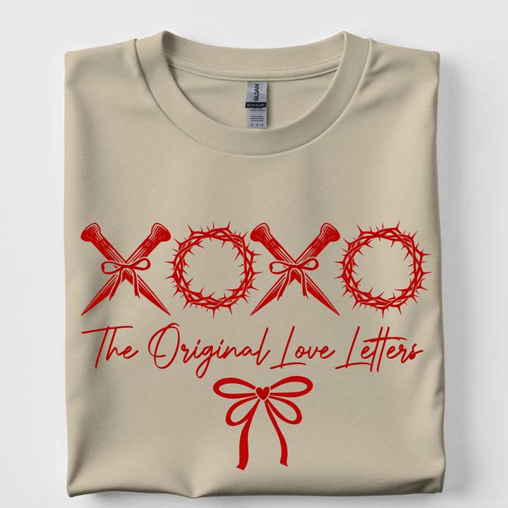 Original love letters t-shirt for wholesale by StricklandDesignCo