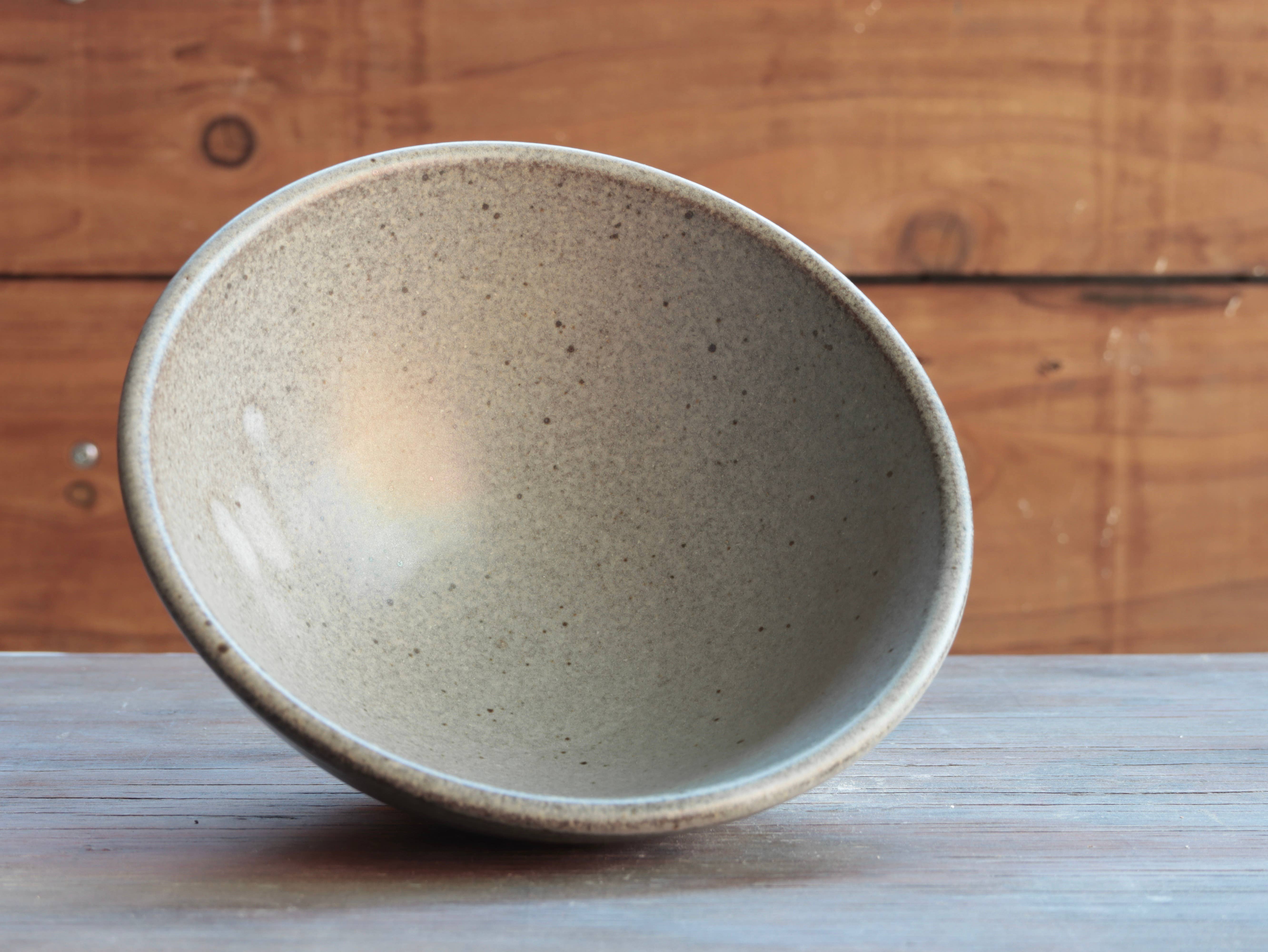Matt Fishman Pottery - Wholesale Bowl - Soup Bowl in Matte Grey Glaze3