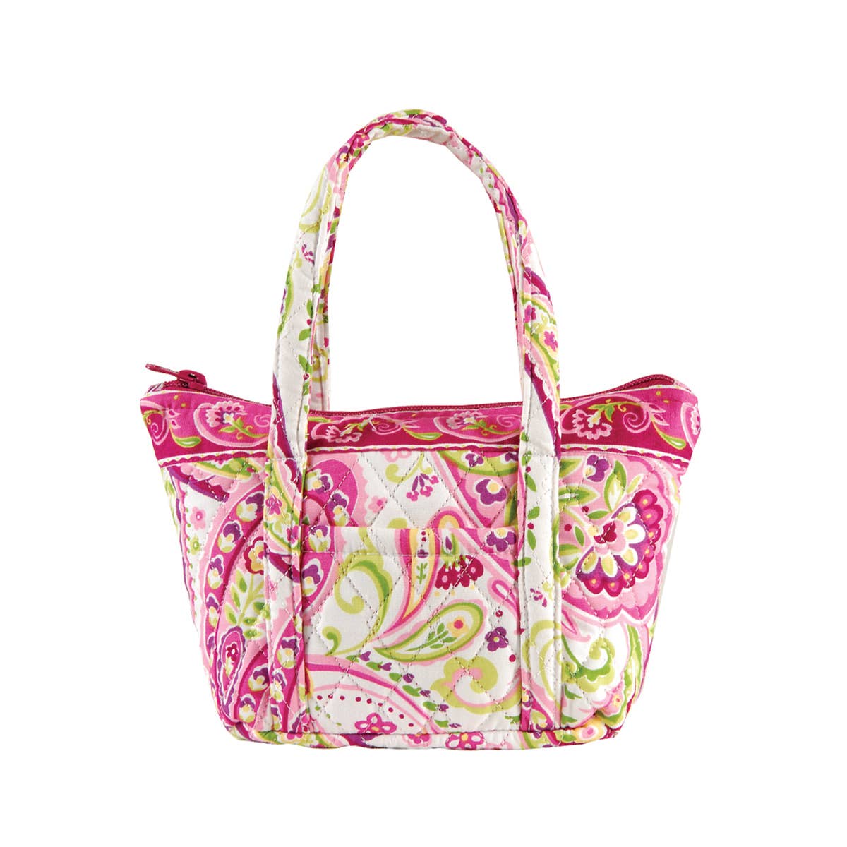 C&F Home - Wholesale Tote Bag - Women's - SALE Salinas Pink Floral Tote Bag 9.5" x 6"