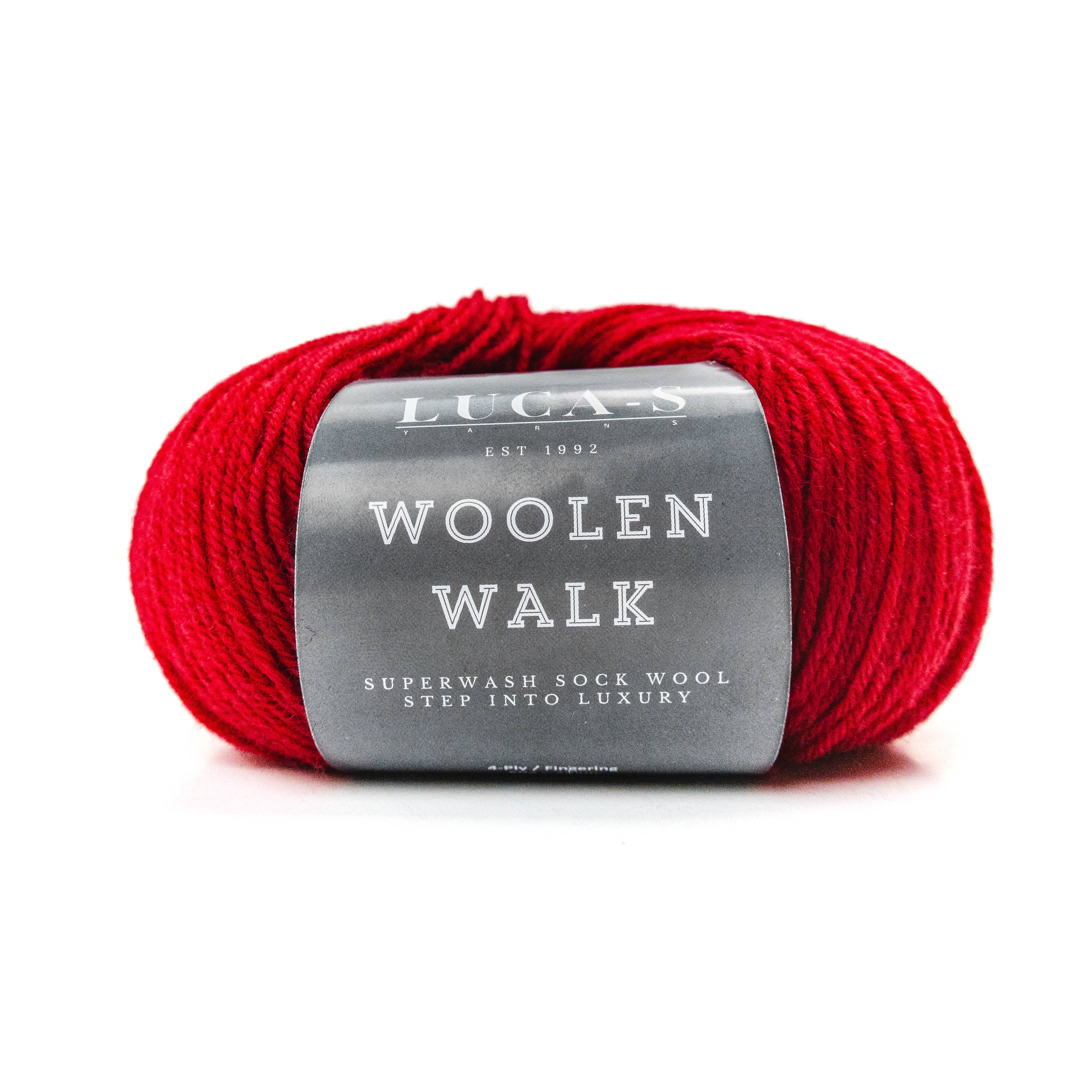 Luca-S - Venta al por mayor Hilos - Luca-S WoolenWalk - Lana de Calcetines Superwash, Hilo para Tejer10