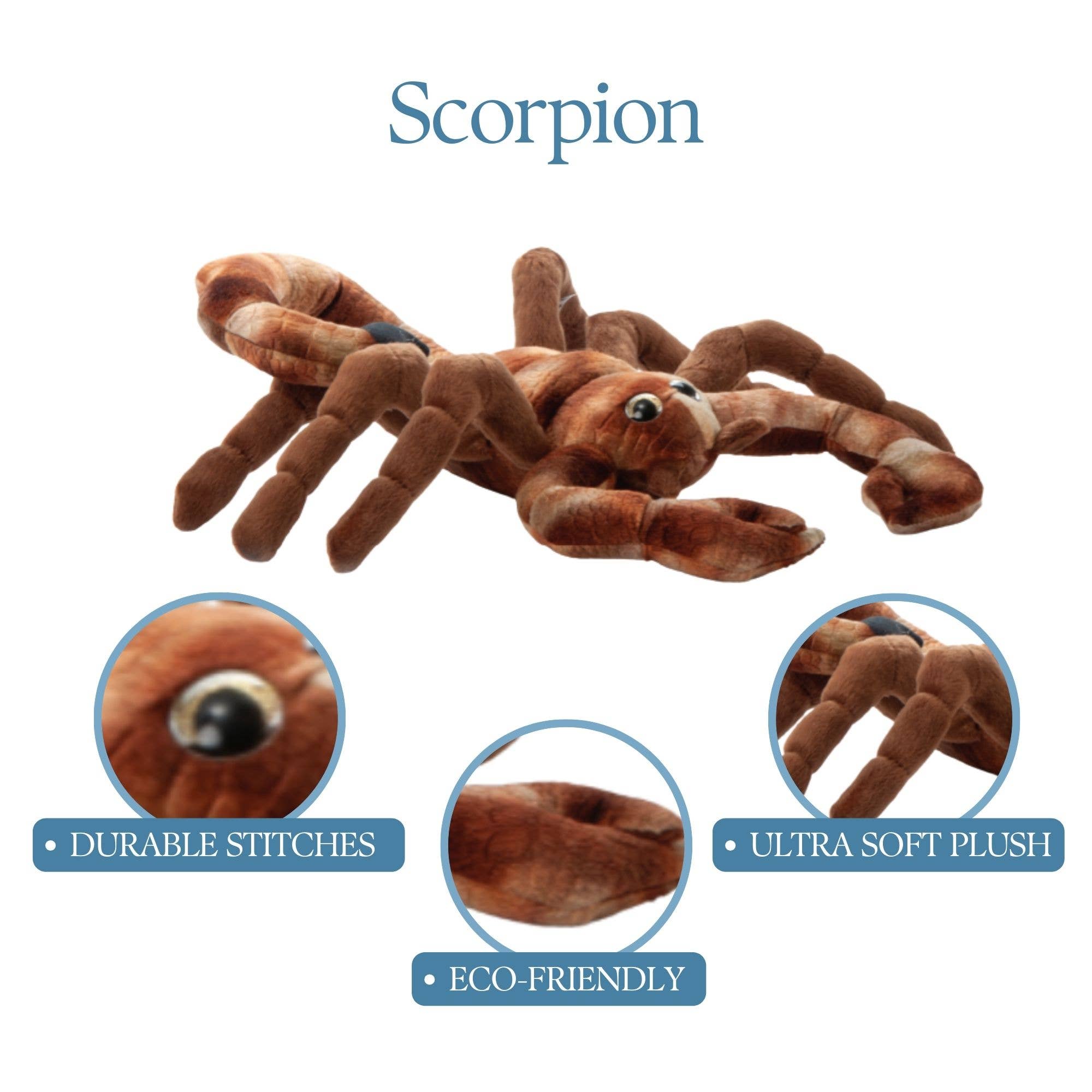 The Petting Zoo – wholesale Stuffed/plush toy – Kids & baby – 12" (30cm) Wild Onez Scorpion Halloween Plush 4