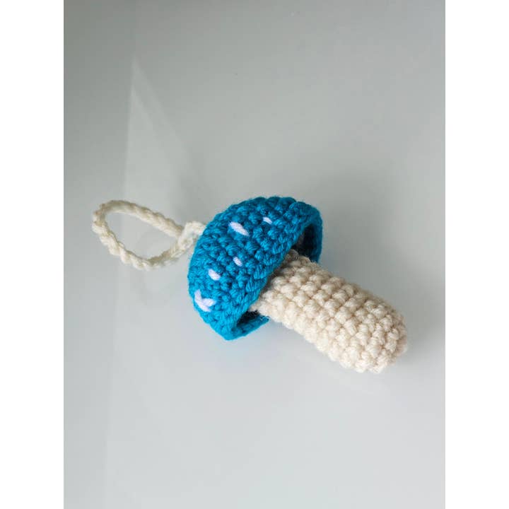 TOMOPOD LLC - Wholesale Lip Balm Case/Holder - Crochet Mushroom Chapstick Holder, Cute Mushroom Bag Charm