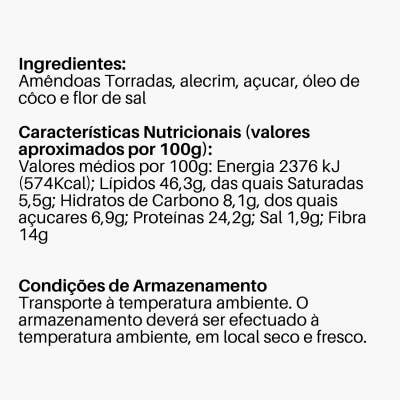Bhars Foods – Großhandel Nüsse – Mr. Salt - Amendoa tostada com alecrim e flor de sal