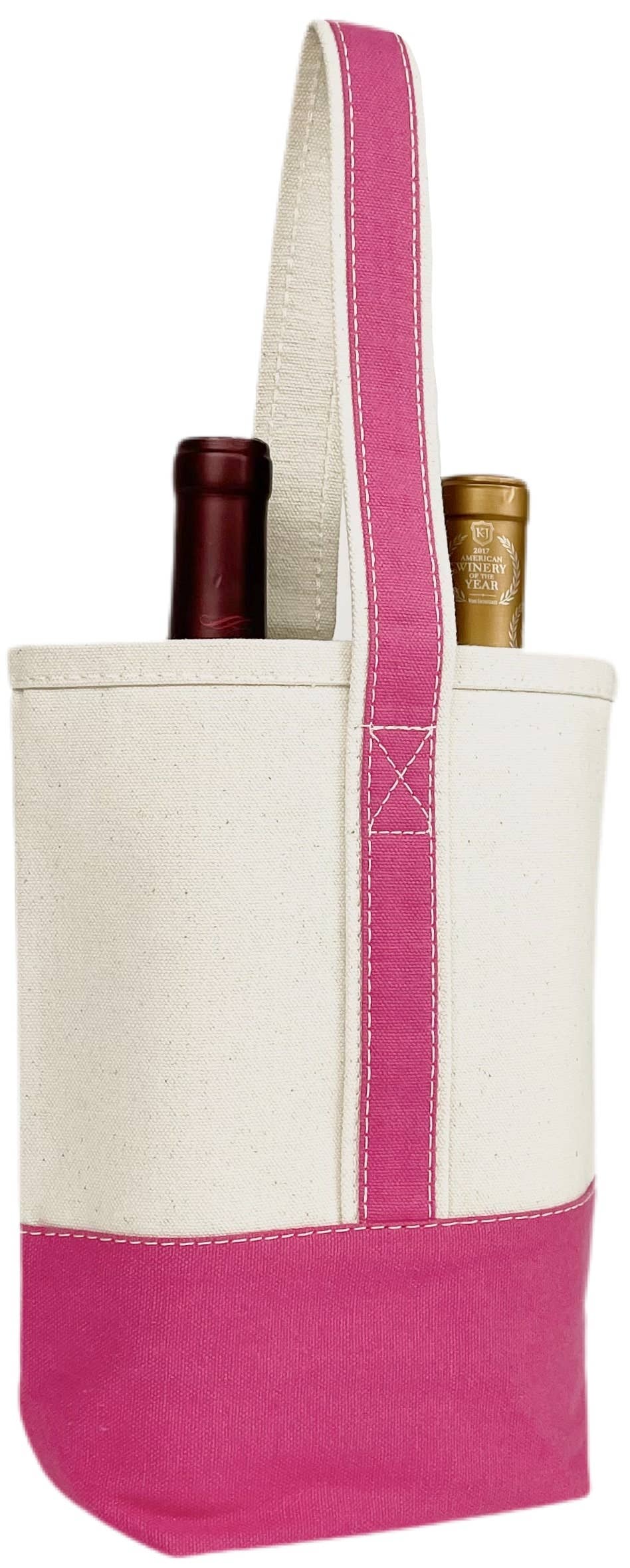 US Bags - Wholesale Wijndraagtas - 2 Flessen Premium Canvas Wijn Draagtas | Reiscadeauhouder7
