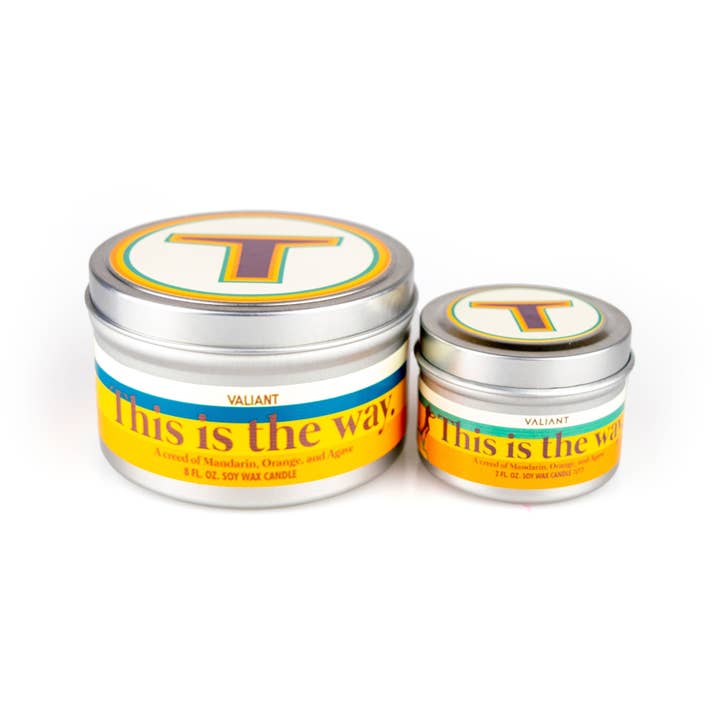 We Geek Together - Wholesale Travel Candles - This is the Way Candle3