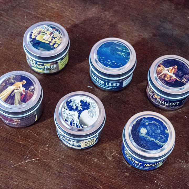 Pack d'échantillons de bougies Fine Art pour la vente par We Geek Together