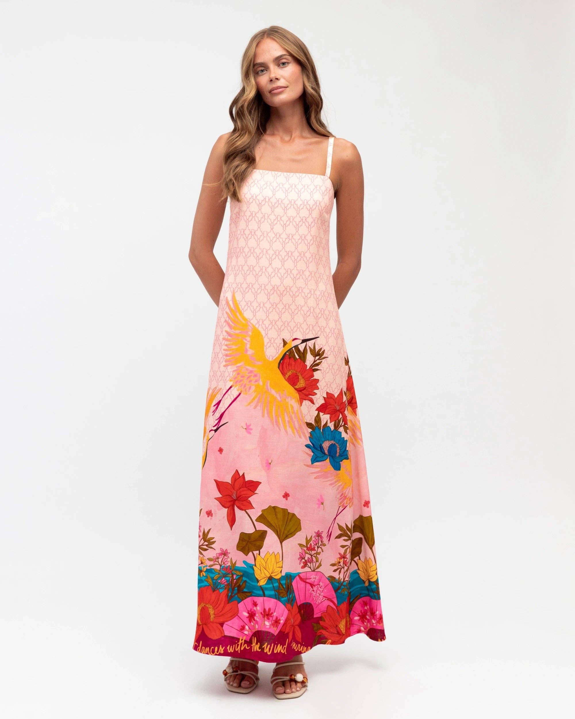 EXCLUSIVE PRINT LEILANI MAXI for wholesale on Faire2
