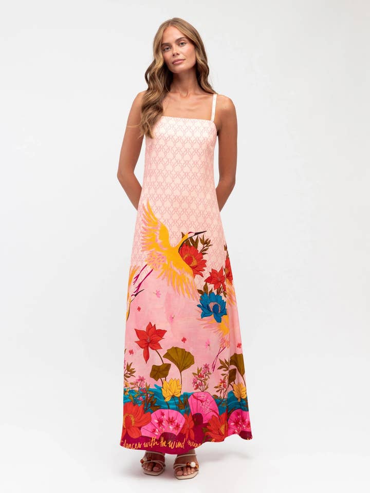 EXCLUSIVE PRINT LEILANI MAXI for wholesale on Faire2