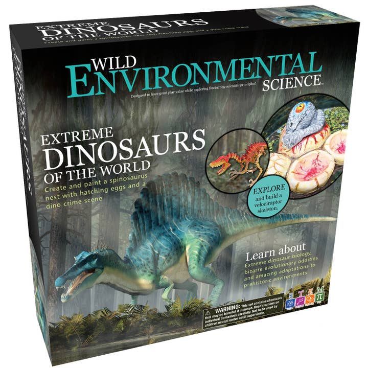 Learning Advantage - Wholesale Toy Set - Kids - Extreme Dinosaurs of the World