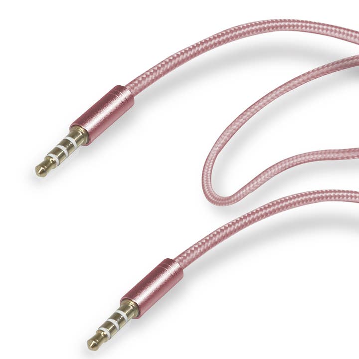 SBS - Wholesale Wire - Audio Stereo Cable 3,5Mm Jack Gold Collection For Mobile0