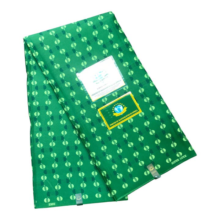 Afrikanskt tryckt tyg - 6 yards - Polycotton för wholesale av City Fabrics