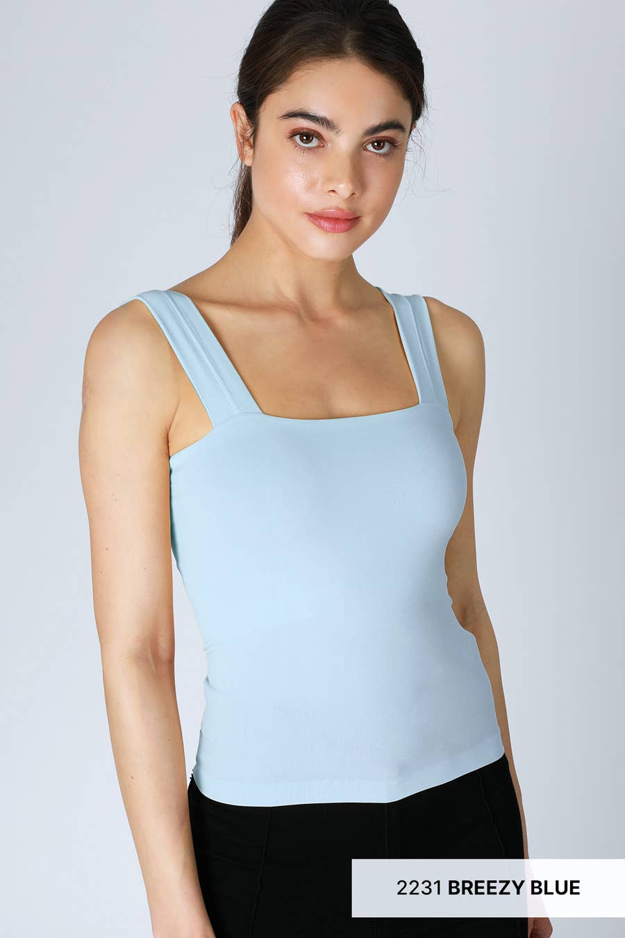 NIKIBIKI - Wholesale Tank Top - Women's - NS8409- Clean Line Square Tank4