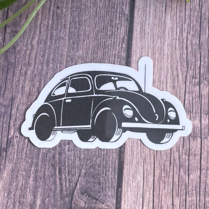 Adesivo Impermeável Beetle Bug Black Beetle Bug por atacado de JG Sticker Shop