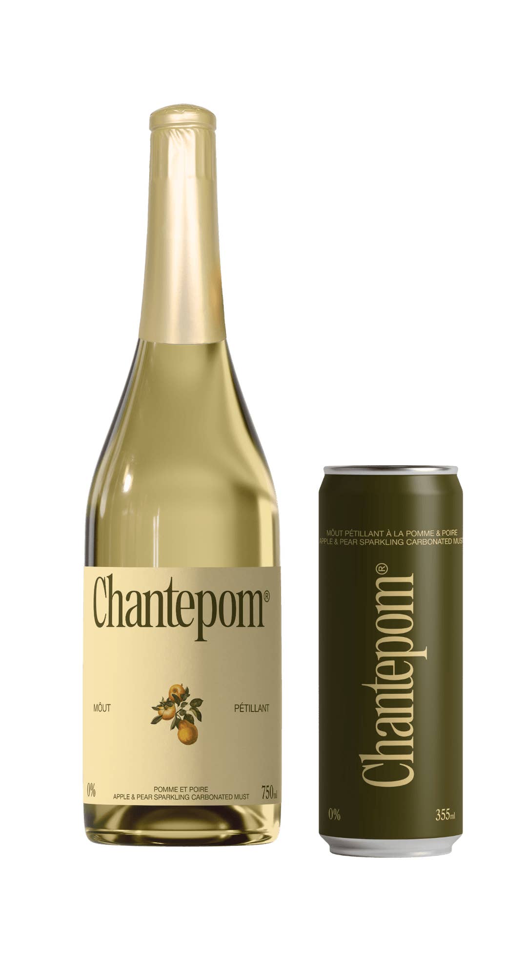 Milo & Dexter - Wholesale Non-alcoholic aperitif/mocktail - Apple & Pear SPARKLING MUST - Chantepom