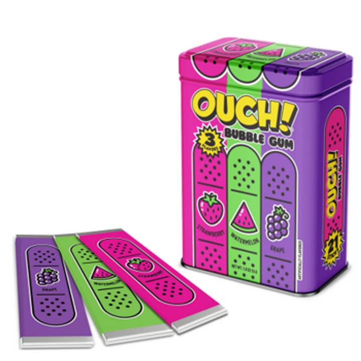 I Got Your Candy - Wholesale Gummy - Iconic Candy Ouch Gum Tin 2oz - 12ct