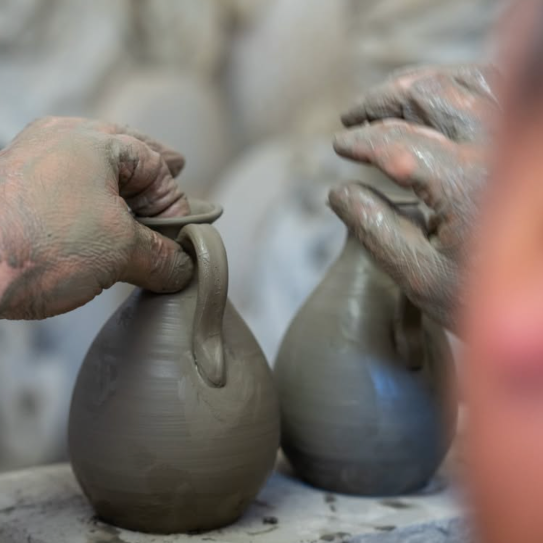 SALA CAFFE CO - Wholesale Olive Oil - 100ml Handcrafted EVOO Ceramic Jug — Dust Colour5