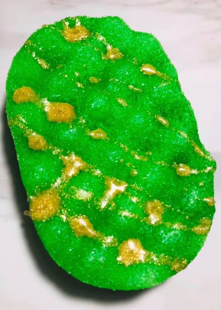 Flaming desserts - Wholesale Bath Pouf/Sponge - Soap infused sponges5
