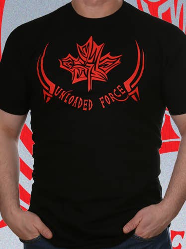 Maglietta da uomo Unloaded Force per la vendita all'ingrosso da parte di Unloaded Force