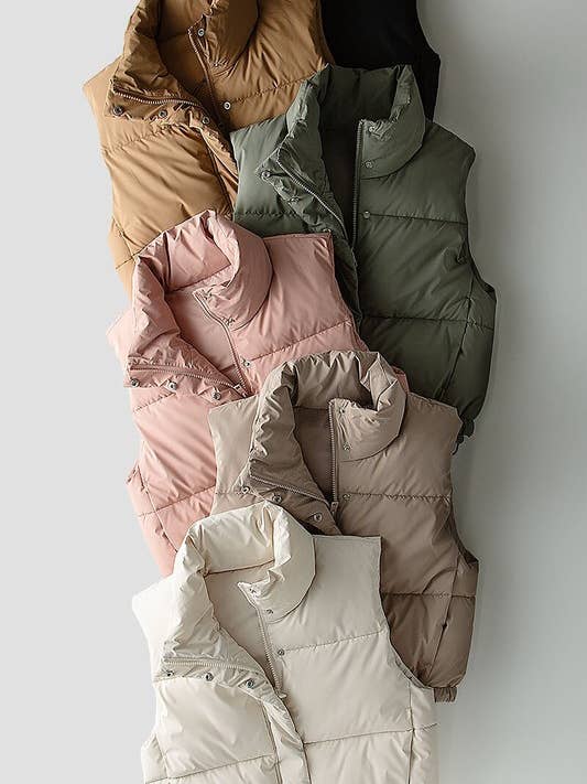 Fashion Week - Wholesale Outerwear Vest - Women's - Haven Puffer Vest