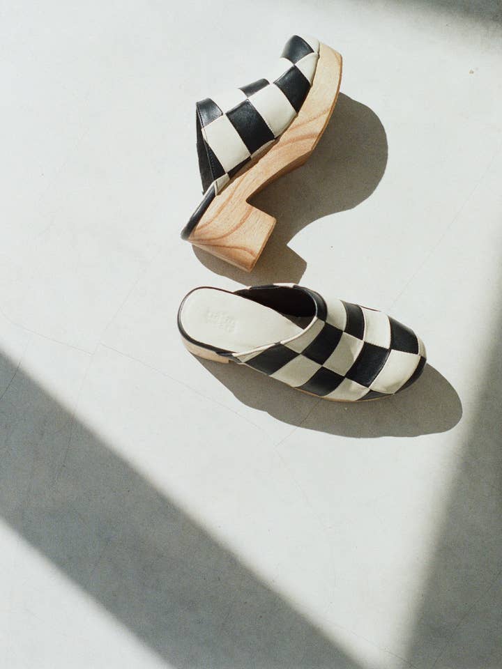 The Checkered Clog for wholesale by balm wears