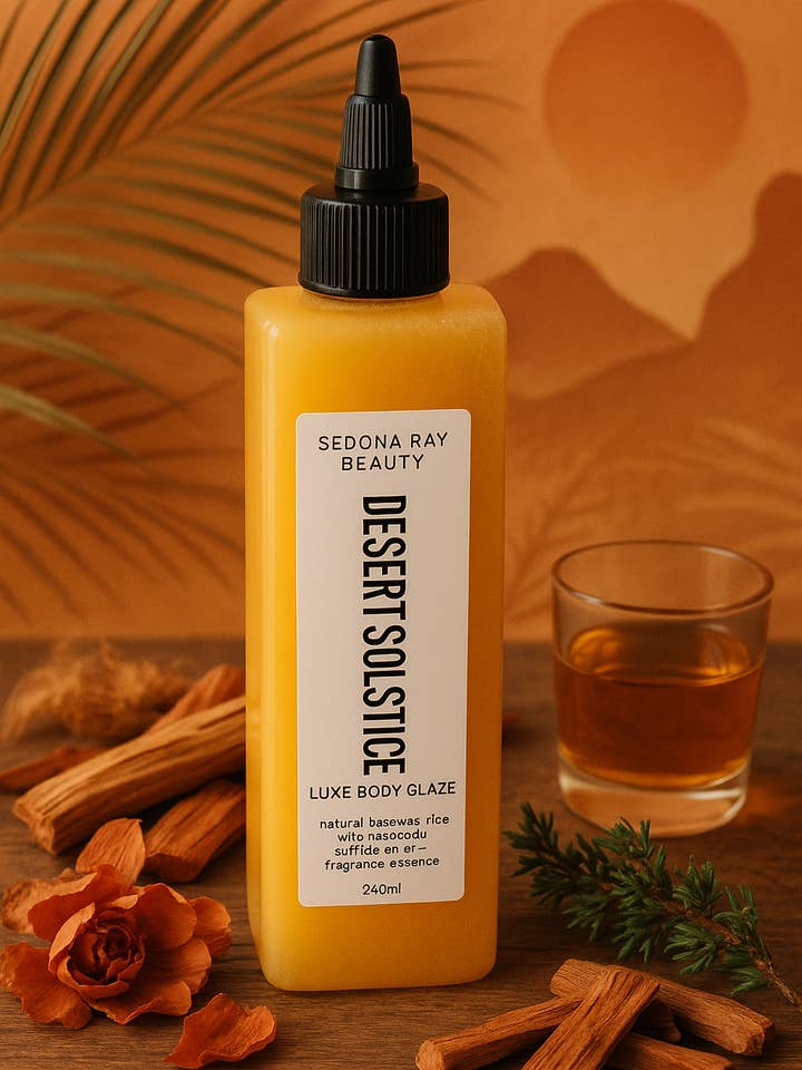 Desert SolsticeBody Glaze for wholesale by Sedona Ray Holistic Beauty