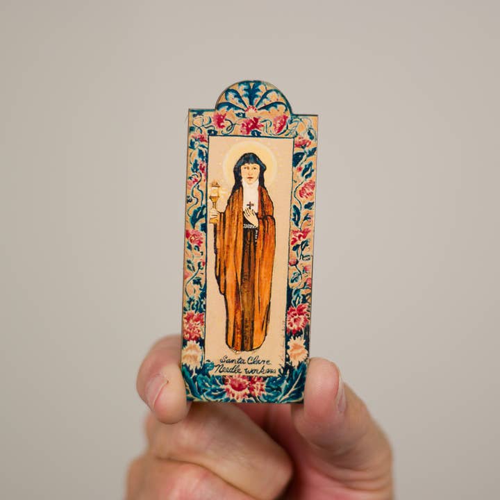 Lynn Garlick Retablos - Wholesale Painting/Drawing - Santa Clare - Needleworkers and Sore Eyes2