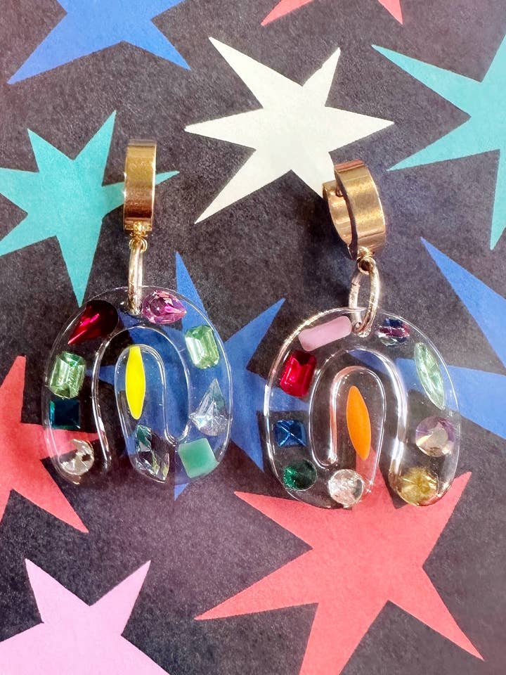 Vintage Rhinestone Kaylee Earrings for wholesale by Coco's Musings